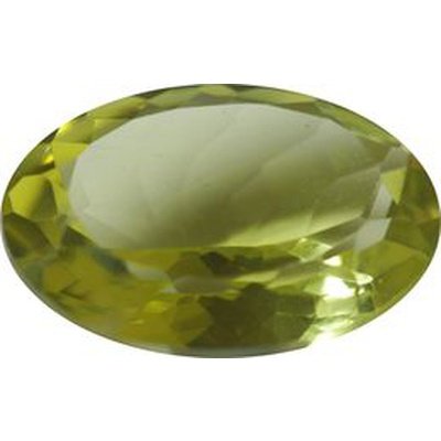 Citrine naturelle ovale a facettes 20x15 mm 15.46 carats